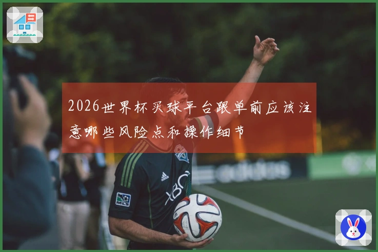 2026世界杯买球平台跟单前应该注意哪些风险点和操作细节